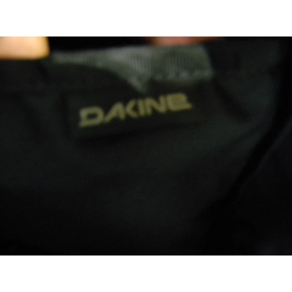 Dakine Sling Backpack Black Tan Single Strap Bungee Crossbody Outdoor Bag